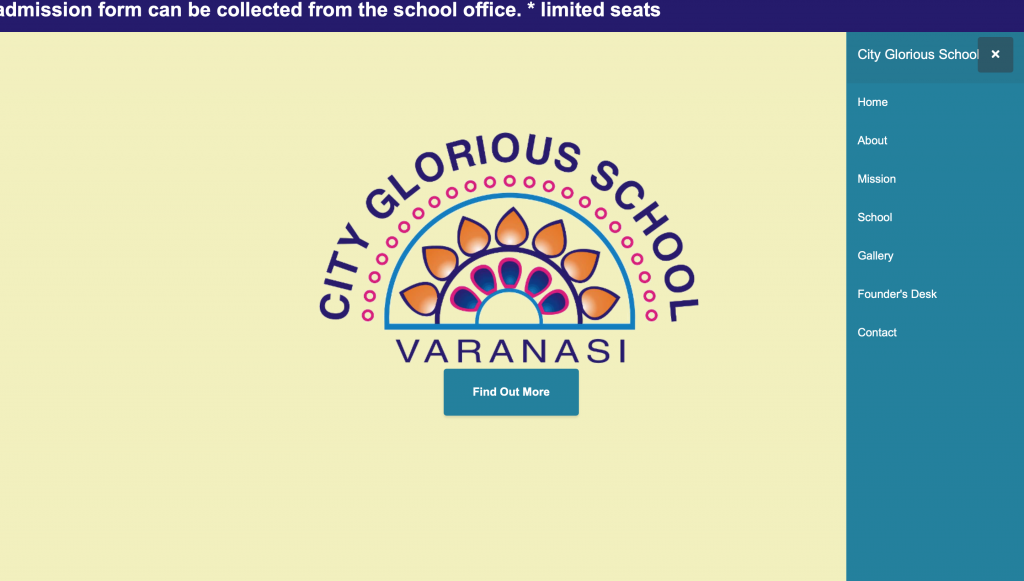 City glorious School homepage